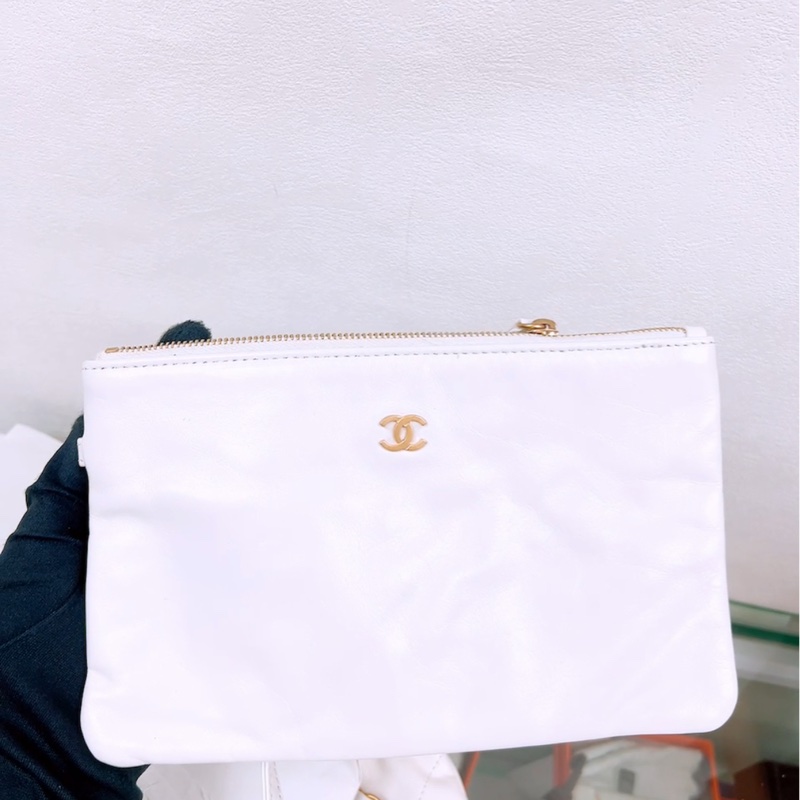 Chanel 22 白金小號-11