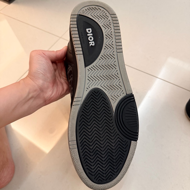 Dior 黑色老花運動鞋-7