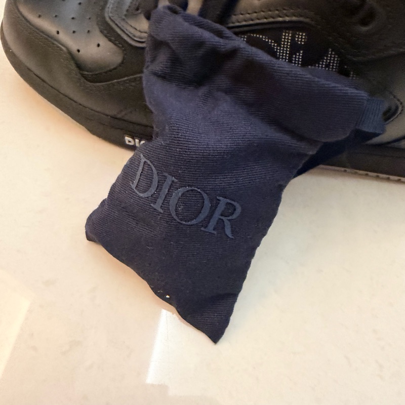 Dior 黑色老花運動鞋-10