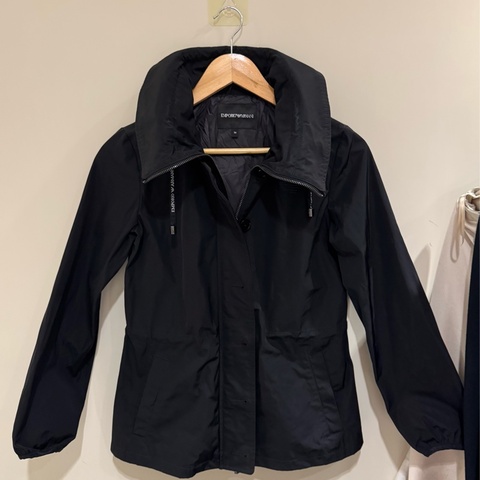 Emporio Armani 阿曼尼 運動防水風衣外套/36號/98新美品