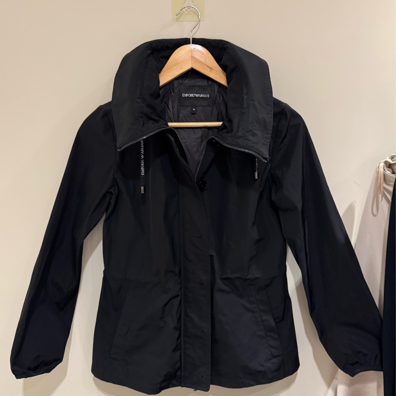 Emporio Armani 阿曼尼 運動防水風衣外套/36號/98新美品-0