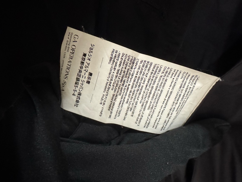 Emporio Armani 阿曼尼 運動防水風衣外套/36號/98新美品-6