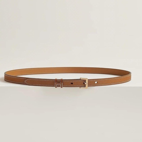 Hermes pop h 15 belt 80cm epsom stamp W gold/rose gold
