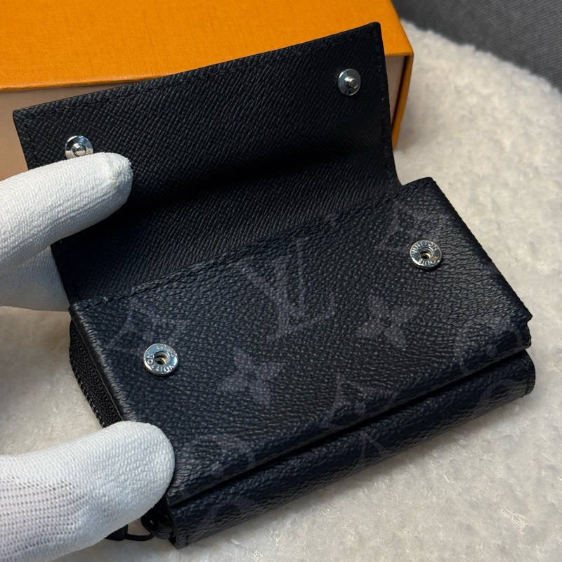LV 黑武士零錢包 ✨最新晶片款-3