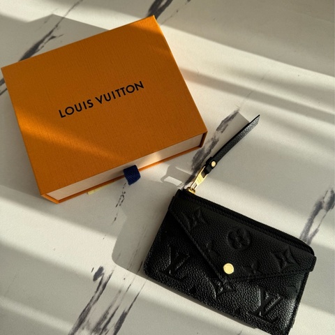 LV M69421 黑壓紋Recto Verso 名片夾