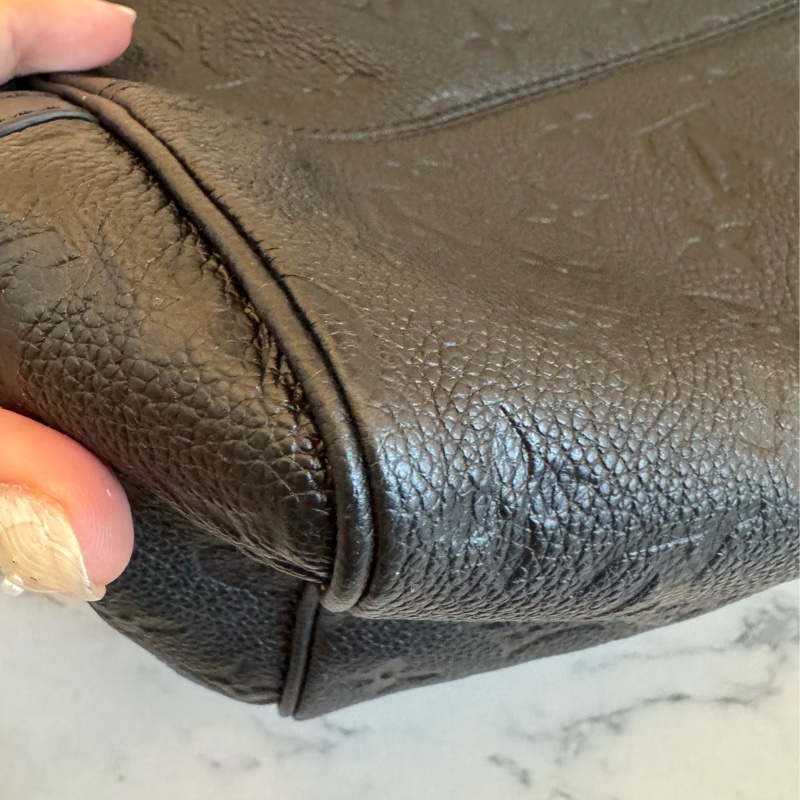 LV黑壓紋speedy30背帶款-7