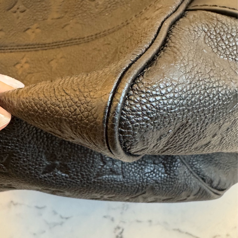 LV黑壓紋speedy30背帶款-9