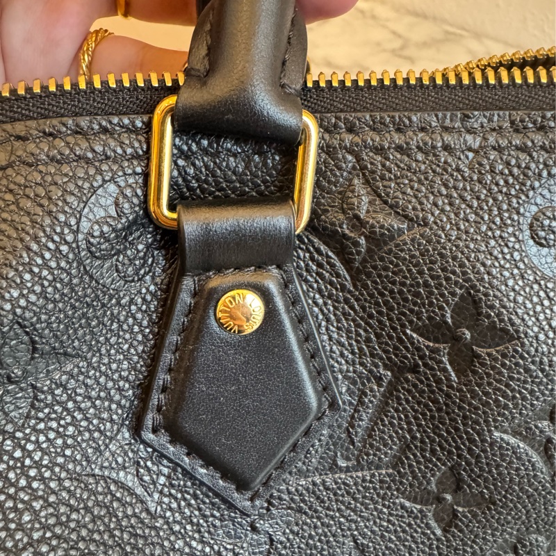 LV黑壓紋speedy30背帶款-23