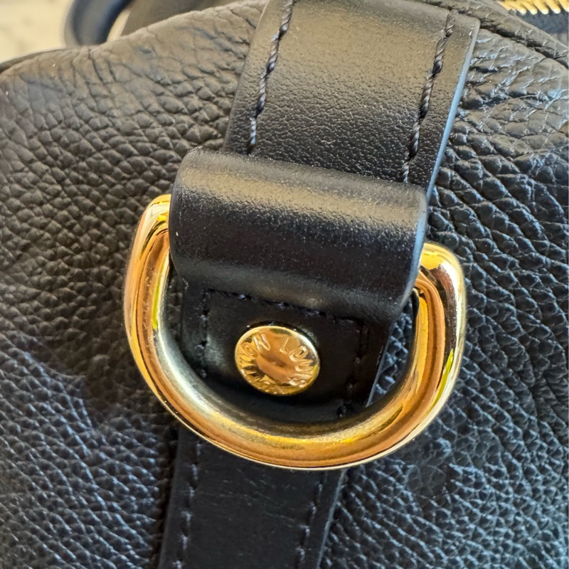 LV黑壓紋speedy30背帶款-29