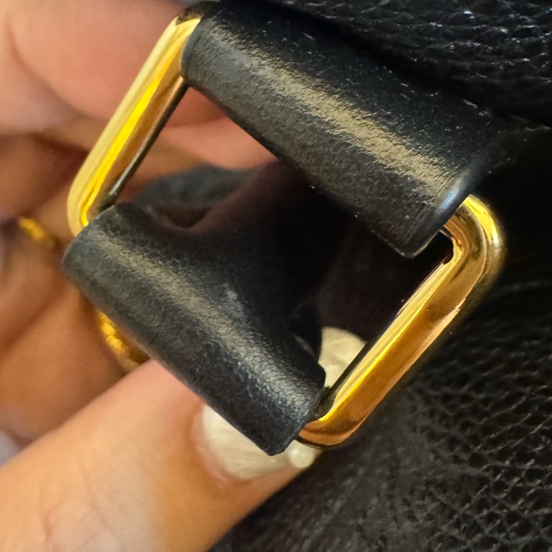LV黑壓紋speedy30背帶款-31