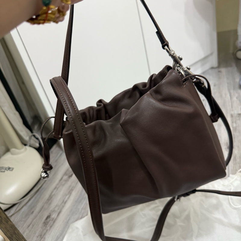 coach近全新真皮包 可背 可手提 可側背-2