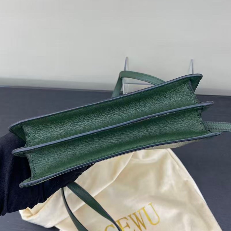 🌈Hermes💚Mini Roulis 19💚英國綠金扣🌟99新🌟evercolor皮🌟-4
