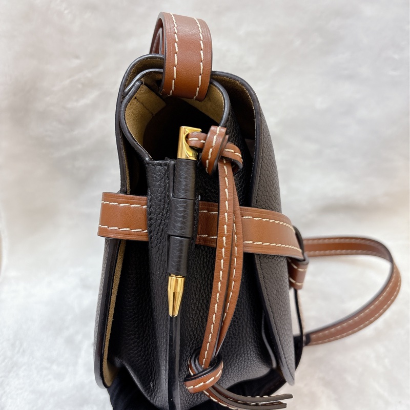 Loewe gate bag - black-3