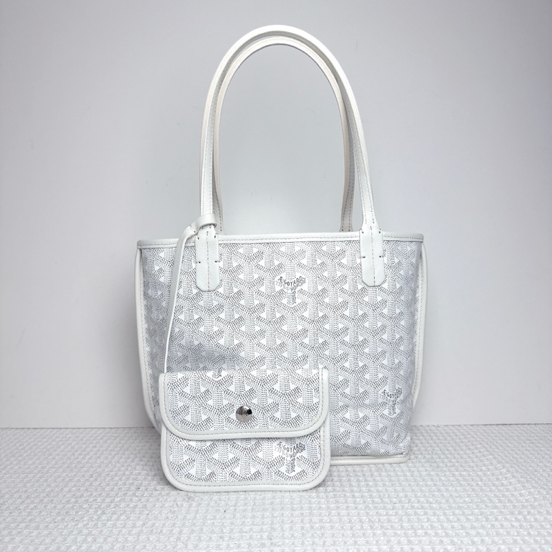 Goyard Anjou Mini Bag - White-0