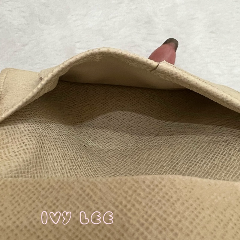 LOUIS VUITTON Damier Azur Organizer De Poche 卡片夾 名片夾 N61727 白色棋盤 正品 二手精品-5
