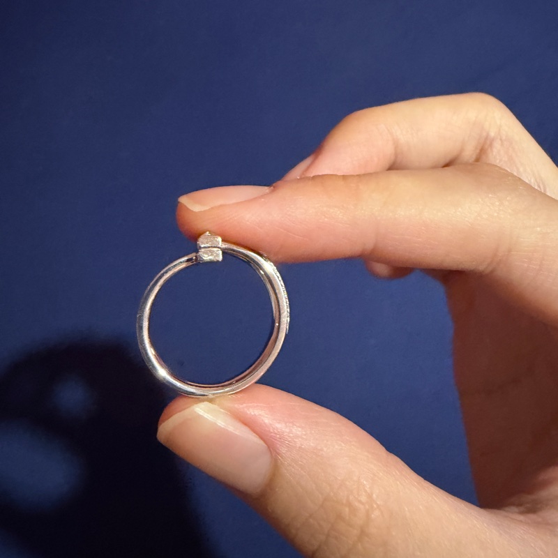 Tiffany &Co T1 18K全鑽戒指#6.5-1