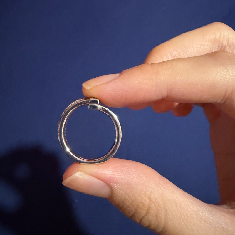 Tiffany &Co T1 18K全鑽戒指#6.5-2