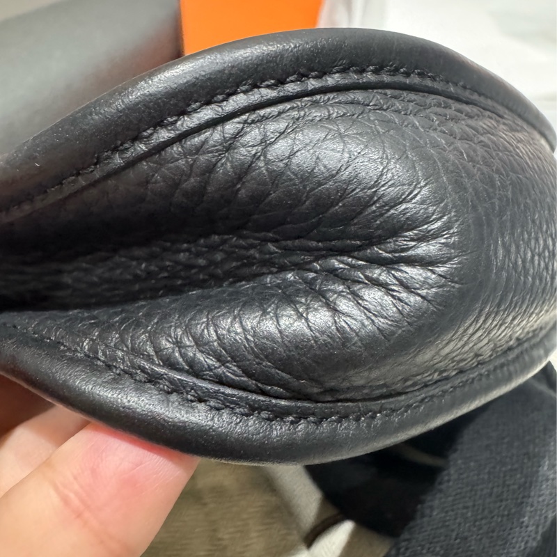 Hermes Mini Evelyne 黑銀 🖤 W刻 全配 全網超甜價-5