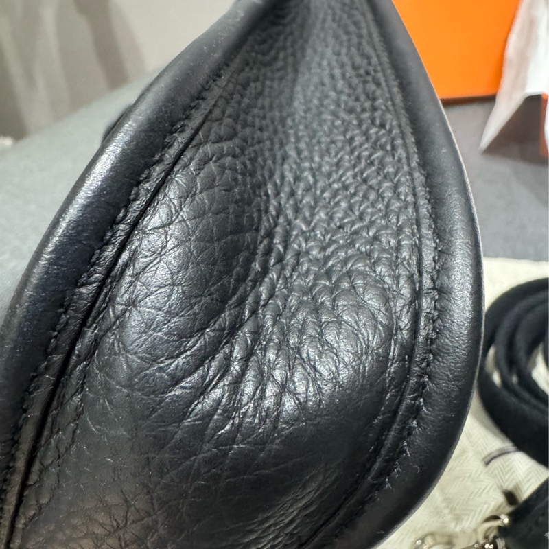 Hermes Mini Evelyne 黑銀 🖤 W刻 全配 全網超甜價-6