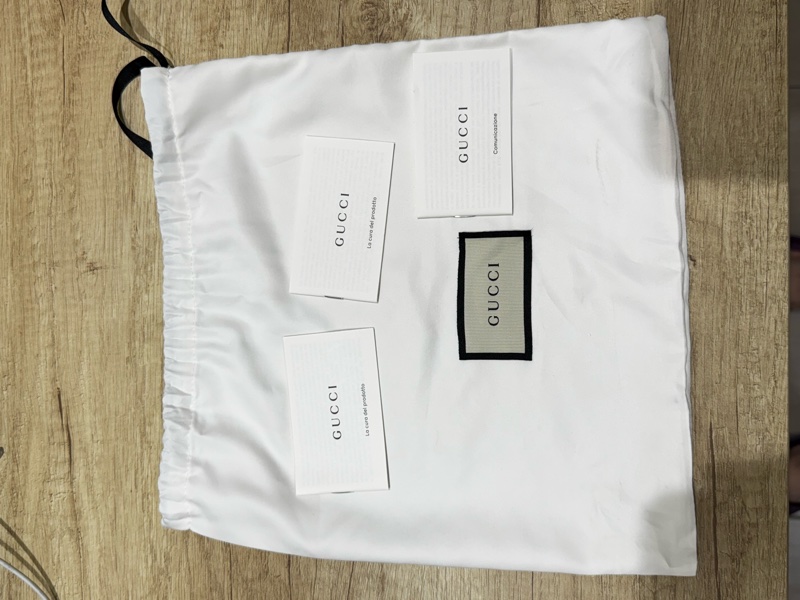 Gucci 黑色風琴包（狀態極好）-21