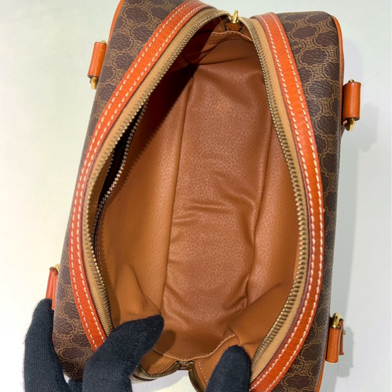 Celine老花方形波士頓-8