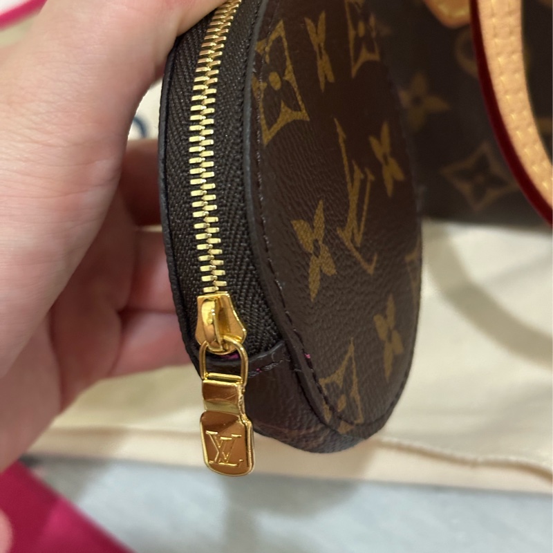 Louis Vuitton Neverfull BB 手提 斜背包 粉色背袋 M46786 晶片款 附購買證明/防塵袋/收納箱/紙袋-21