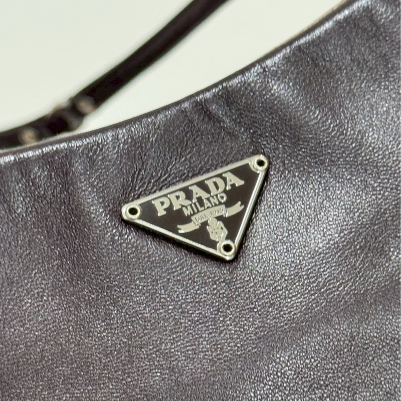 Prada中古Cleo單肩麻將包-3
