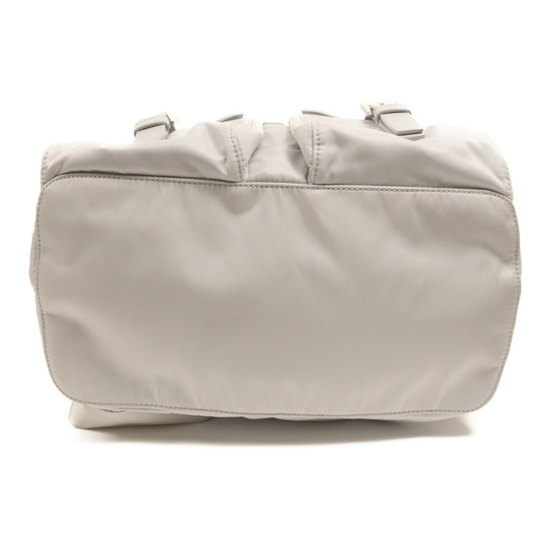 PRADA 尼龍Backpack銀扣背包-3