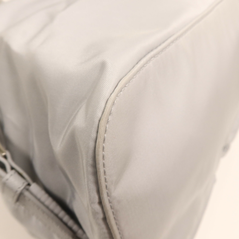 PRADA 尼龍Backpack銀扣背包-11
