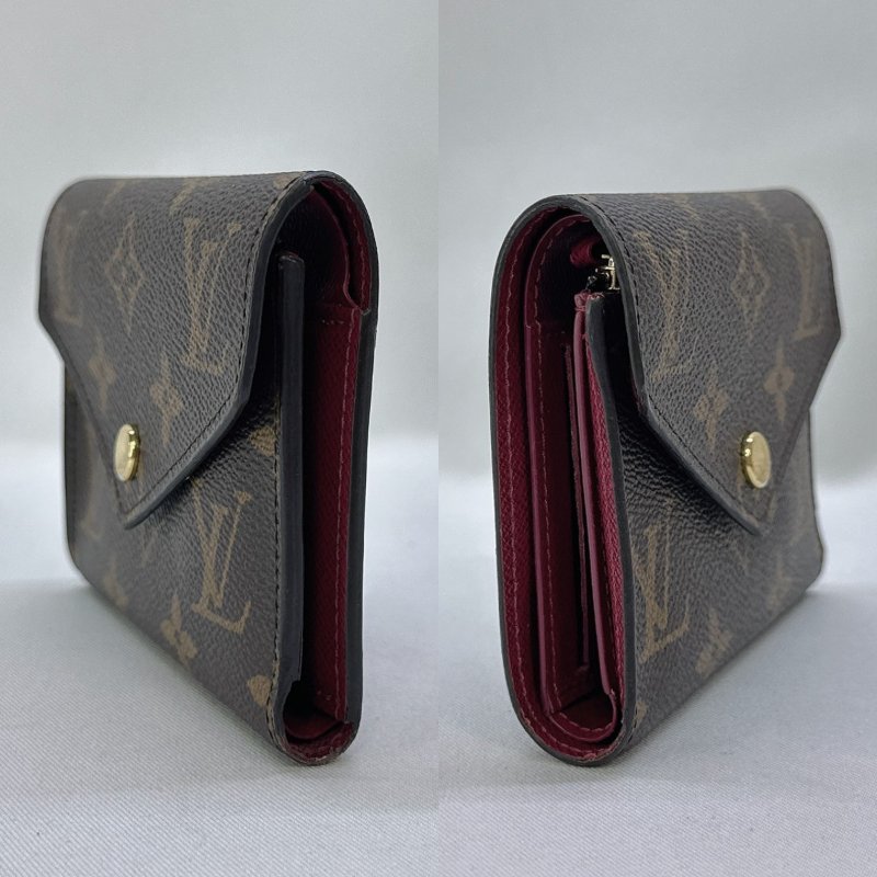 LV 經典老花信封三折短夾-2