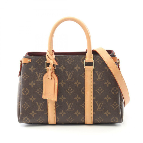 LOUIS VUITTON Soufflot BB 肩背包 手提包 M44815 Monogram 帆布 二手 女士 LV