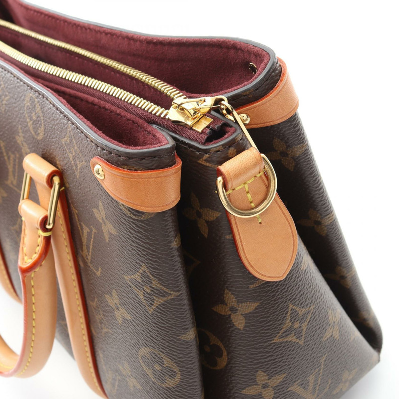 LOUIS VUITTON Soufflot BB 肩背包 手提包 M44815 Monogram 帆布 二手 女士 LV-7