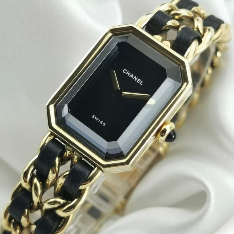 Chanel香奈兒Premiere系列腕錶，H6951型號，鍍金材質-8