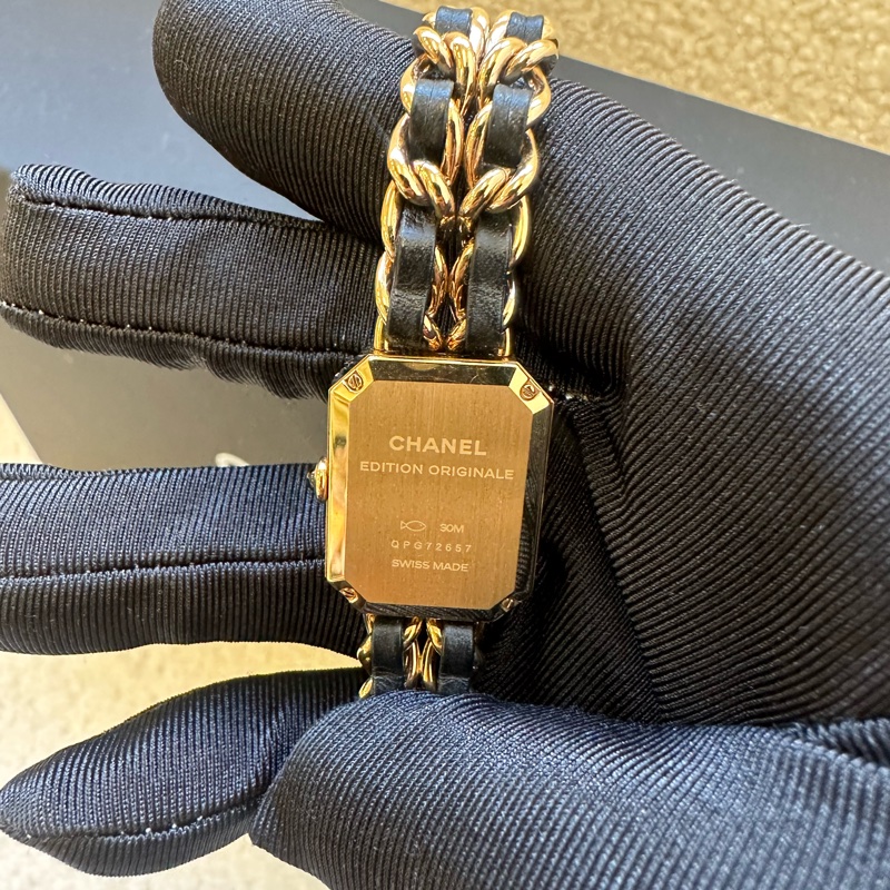 Chanel香奈兒Premiere系列腕錶，H6951型號，鍍金材質-12