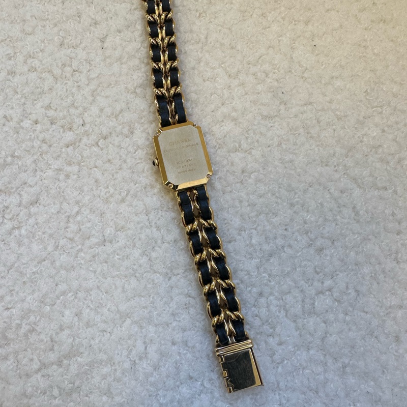Chanel香奈兒Premiere系列腕錶，H6951型號，鍍金材質-16