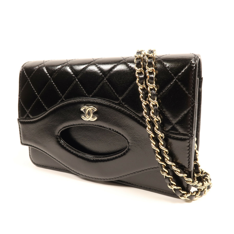 CHANEL 牛皮皮革Chanel 31 Wallet on Chain金扣鏈帶肩背袋-2