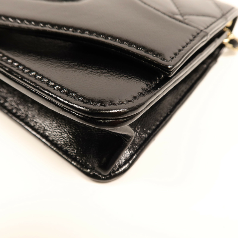 CHANEL 牛皮皮革Chanel 31 Wallet on Chain金扣鏈帶肩背袋-5