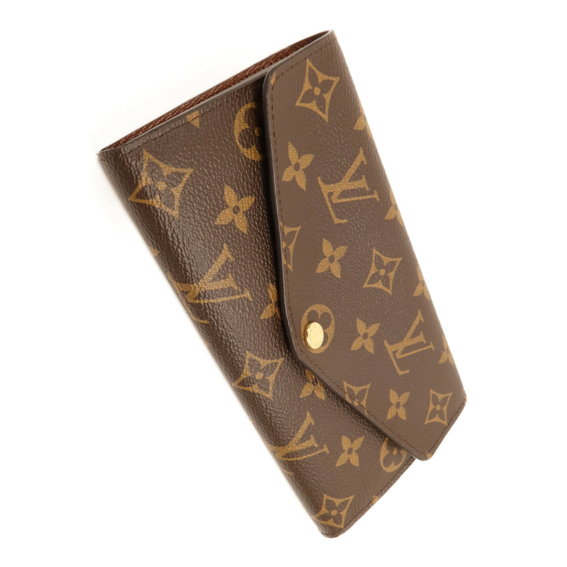 LOUIS VUITTON Monogram Portefeuille Sara金扣長錢包-2