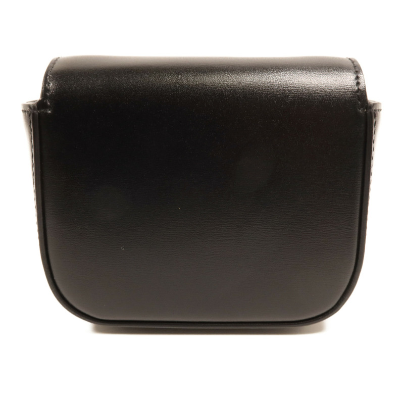 CELINE 牛皮皮革Mini Claude金扣肩背袋-1