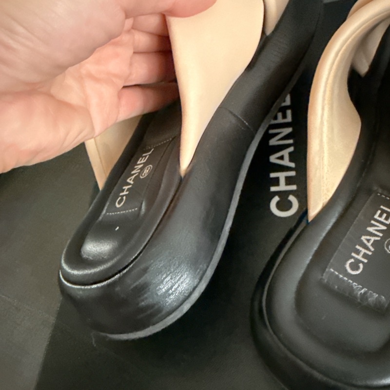 Chanel 蜜兒麵包拖鞋-10