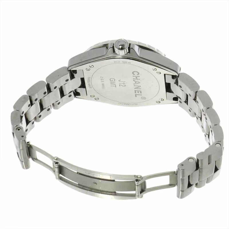 香奈兒 J12 Chromatic GMT 41mm H3099 男士手錶，灰色，自動-3