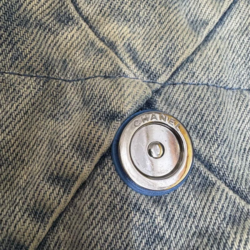 Chanel 22 denim 牛仔 丹寧 小號 small 肩背包 香奈兒-7