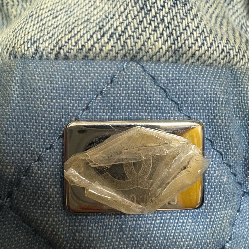 Chanel 22 denim 牛仔 丹寧 小號 small 肩背包 香奈兒-9