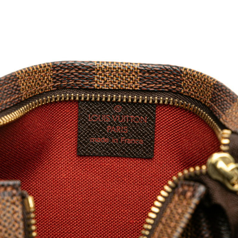 Louis Vuitton Damier Truss 化妝包 手袋 N51982 棕色 PVC 皮革 女款 LOUIS VUITTON-8