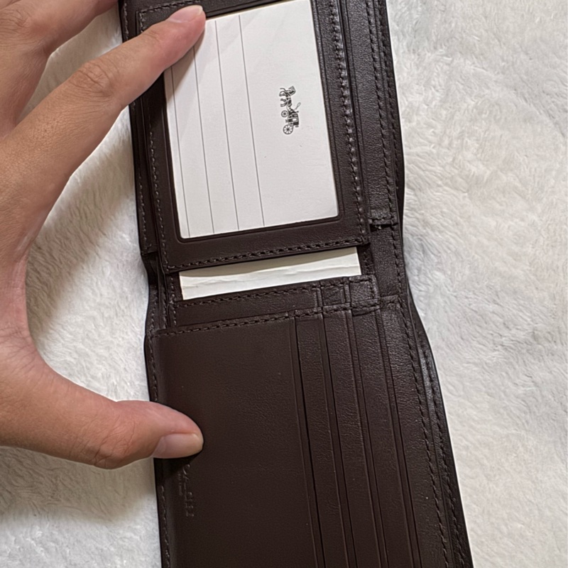 Coach二手男用長夾-3