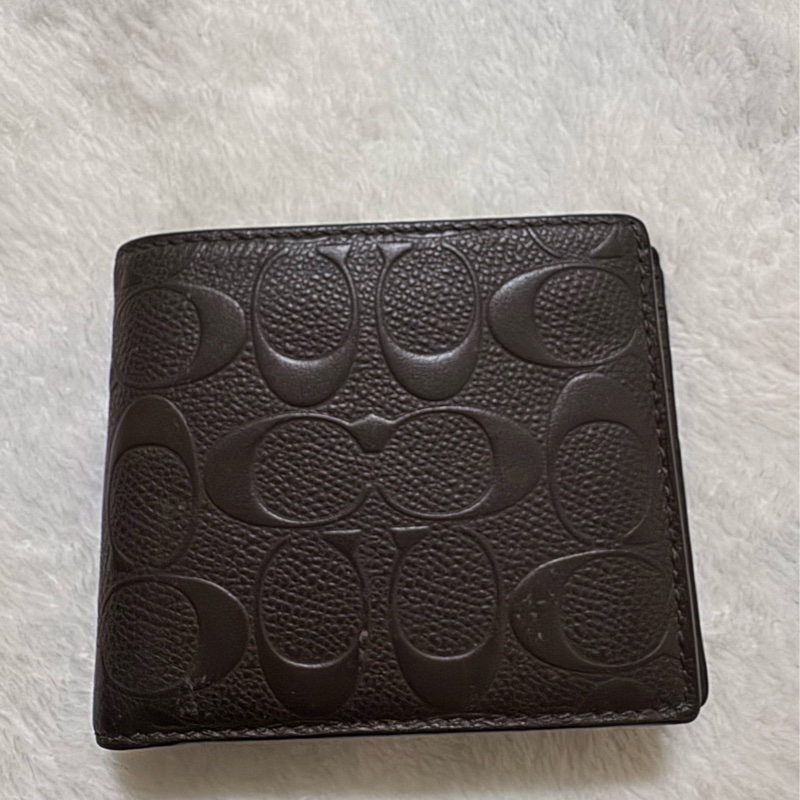 Coach二手男用長夾-8