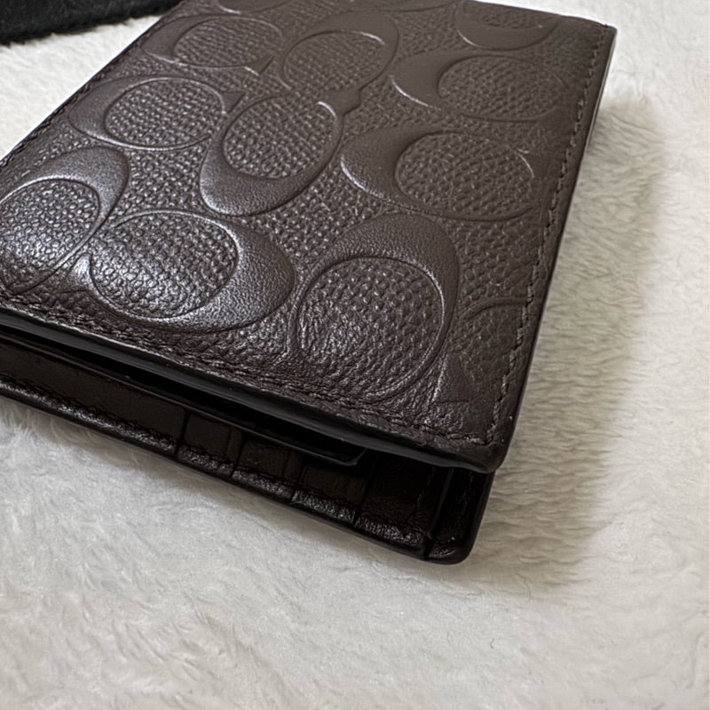 Coach二手男用長夾-12