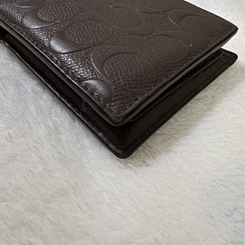 Coach二手男用長夾-13