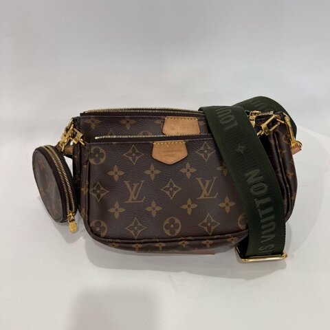 LV M44813 綠背帶五合一 肩背包