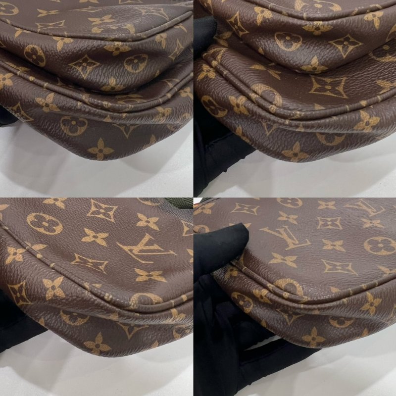 LV M44813 綠背帶五合一 肩背包-12
